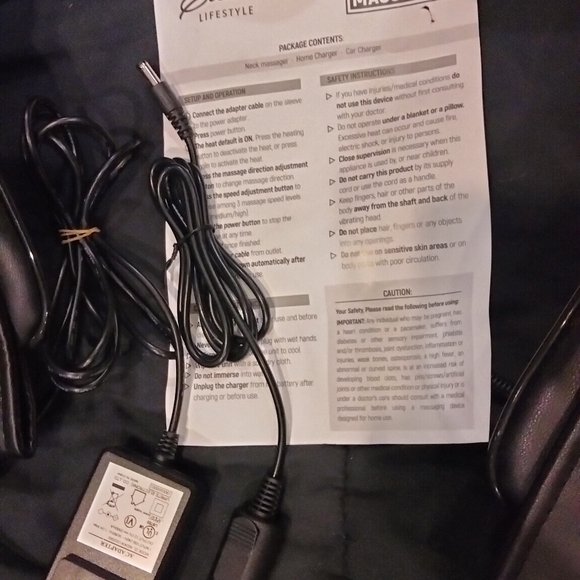 Eternal Living Stress Relief Shiatsu Back and Neck Massager w Heat Deep Tissue - Picture 8 of 8